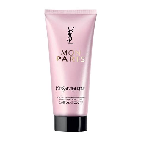 yves saint laurent mon paris body lotion 50ml|mon Paris shower gel.